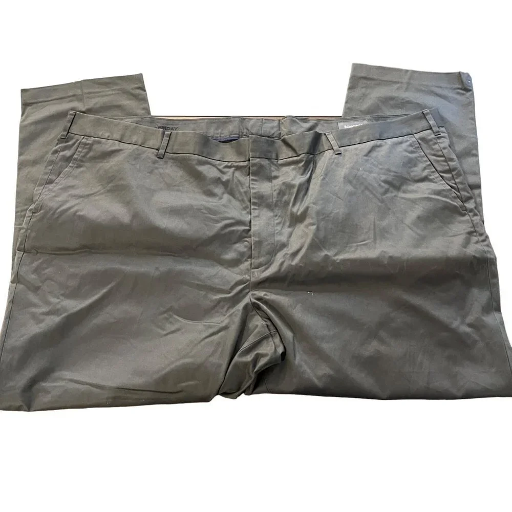 Bonobos Men's Friday Slate Grey Straight Fit Weekday Warrior Pants Size 54x32